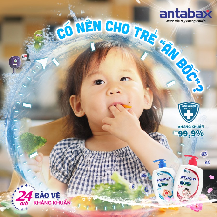 Bảo vệ gia đình mình với nước rửa tay Antabax