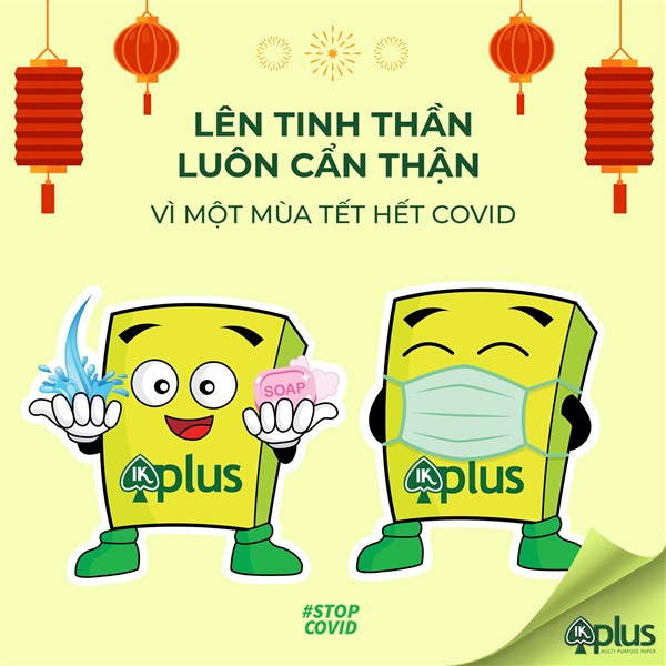 Chung tay chống dịch Covid cùng giấy Ik Plus tại nhà như thế nào?