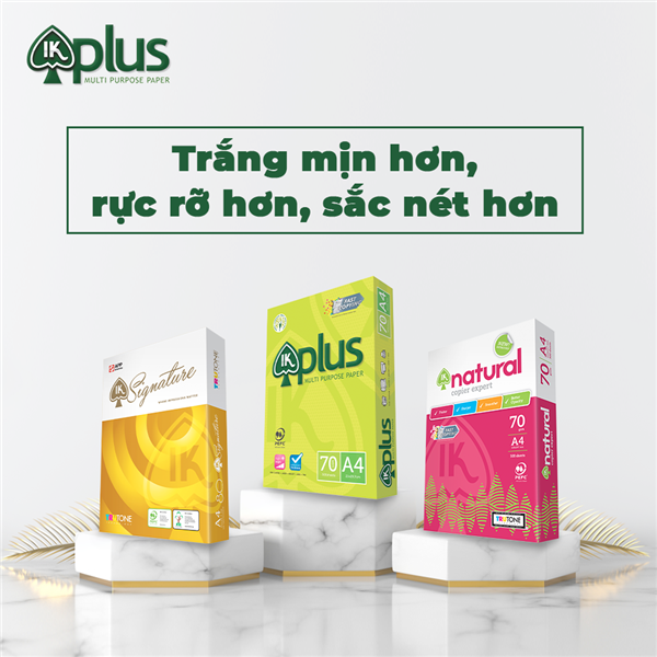 Tại sao người dùng hay sử dụng Giấy Ik Plus cho văn phòng?