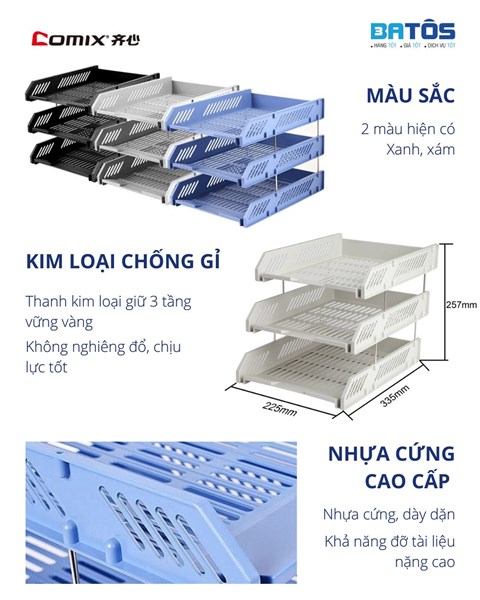 Những điều bạn chưa biết về khay đựng hồ sơ?