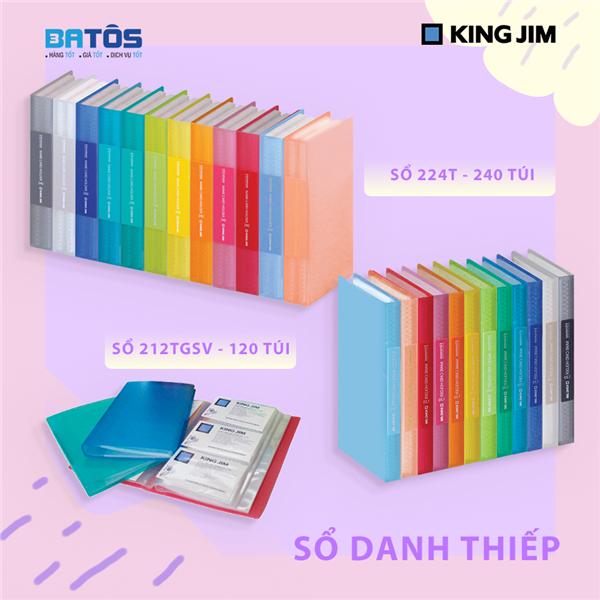 Sổ danh thiếp - ghi điểm chuyên nghiệp cho giới công sở