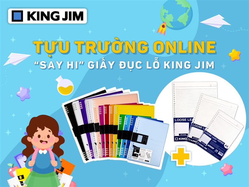 Sổ gáy lò xo nhựa Tefrenu – sản phẩm mới của thương hiệu King Jim