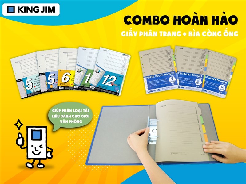 Nên chọn bìa phân trang nhựa hay phân trang giấy để phân trang