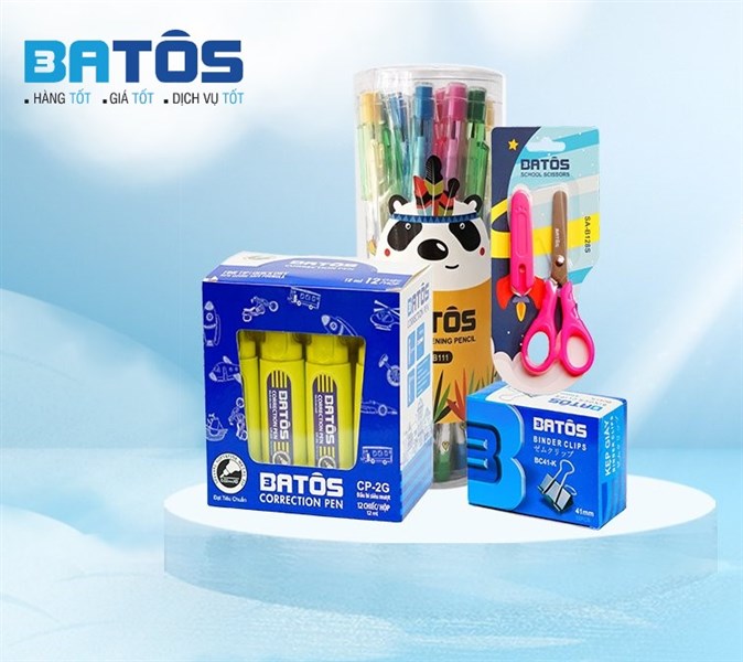 BATOS - Thương hiệu văn phòng phẩm Việt