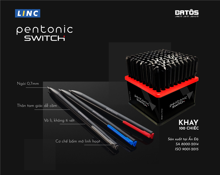 Pentonic Switch - Bật ngay công tắc ý tưởng cho công việc