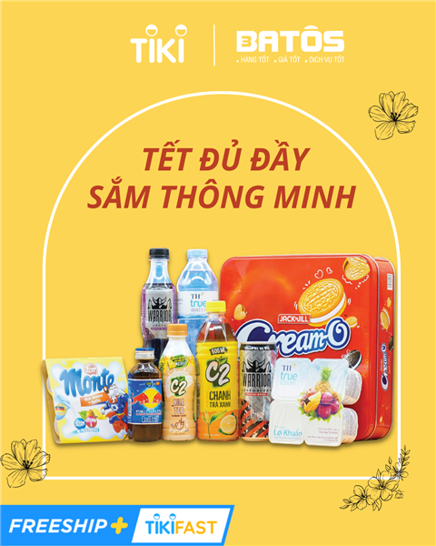 Sắm Tết thông minh, đặt hàng nhanh chóng tiết kiệm tại Batos