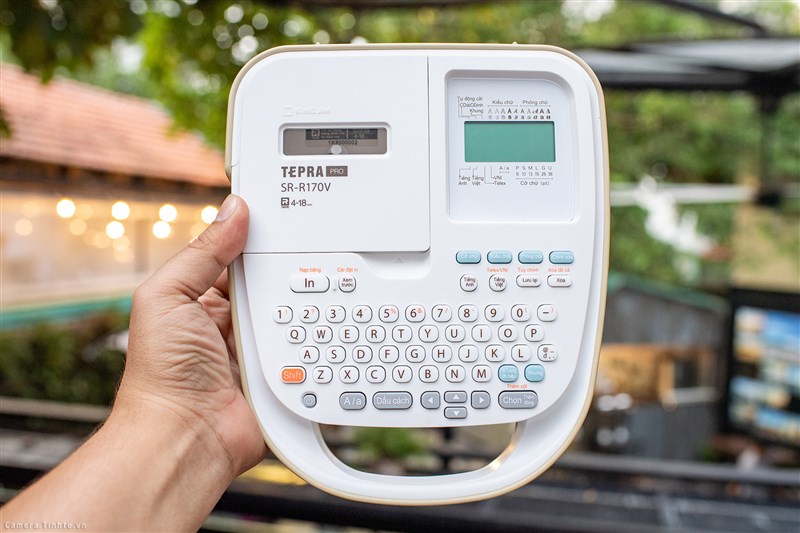 Cách sử dụng máy in nhãn Tepra Pro SR-R170V