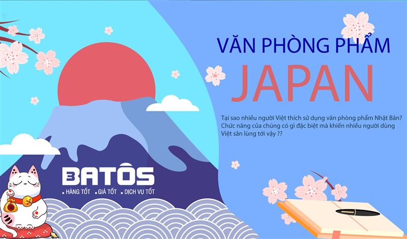 Lý do nhiều người Việt thích sử dụng văn phòng phẩm Nhật