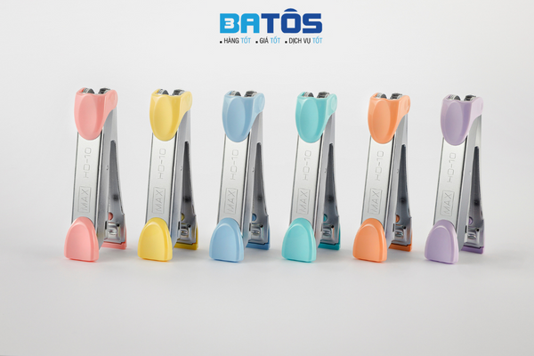 Khám phá bộ dập ghim 6 màu Pastel đến từ Nhật Bản.