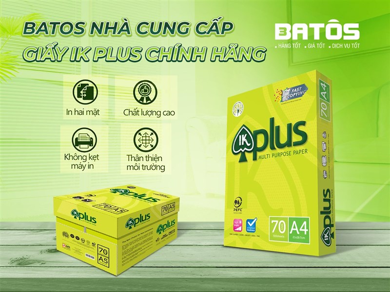 Nhà phân phối giấy in IK Plus chính hãng tại Hà Nội