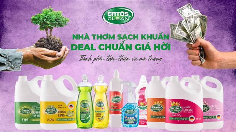 Bộ 4 sản phẩm vệ sinh nhà cửa hiệu quả cho mọi gia đình