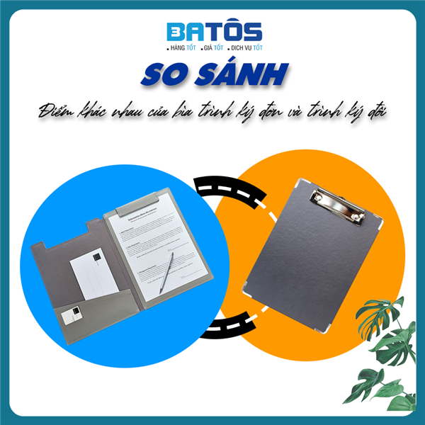 So sánh điểm khác nhau của bìa trình ký đơn và trình ký đôi