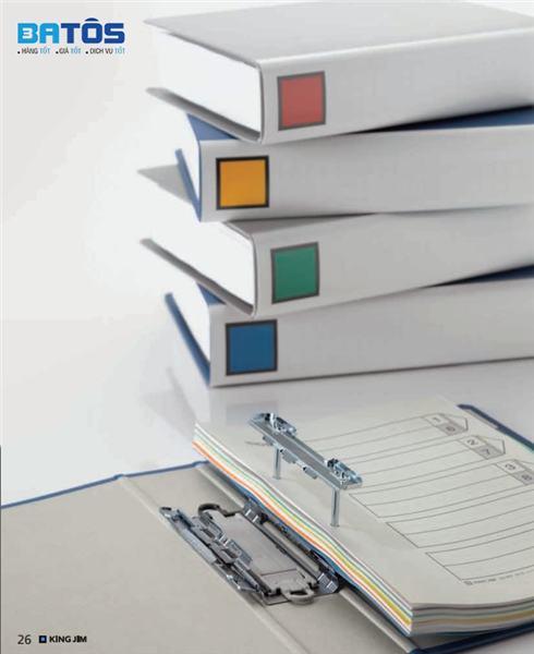 Các kích thước bìa còng ống hiện nay