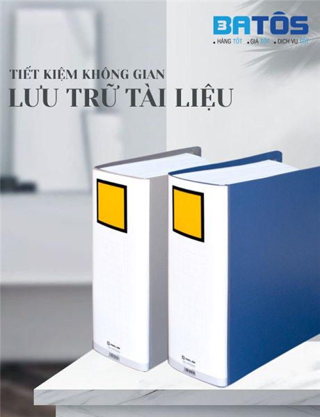 Bìa còng chuyên dụng lưu trữ hồ sơ với số lượng lớn