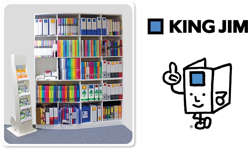 Bìa lá King Jim có thể chứa bao nhiêu "túi"??