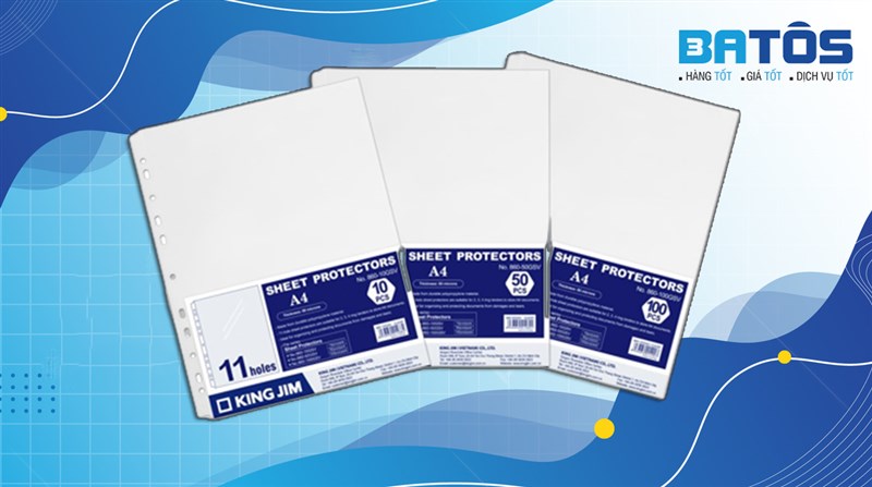 Bìa đục lỗ giải pháp lưu trữ giấy tờ hiện đại