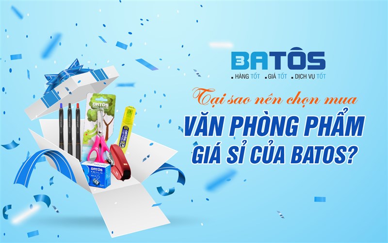 Nguồn văn phòng phẩm giá sỉ uy tín tại Hà Nội & HCM