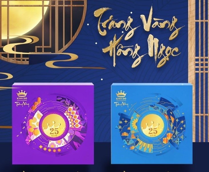 Review dòng bánh trung thu kinh đô trăng vàng hồng ngọc