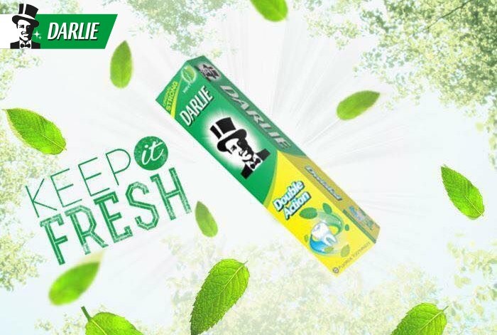 Tạm biệt răng ố vàng với kem đánh răng Darlie trắng sáng