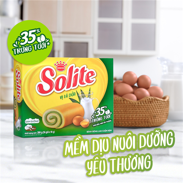 Bánh bông lan Solite có bao nhiêu hương vị? loại nào ngon?