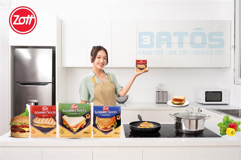 Sạc đầy dinh dưỡng cho ngày mới bận rộn với phô mai lát Zott