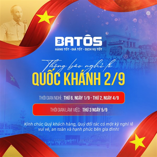 Thông báo nghỉ lễ Quốc Khánh 2/9 năm 2023