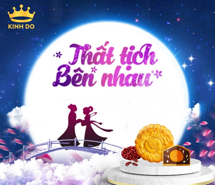 Bánh Trung Thu Kinh Đô nhân đậu đỏ cho team thoát ế thất tịch