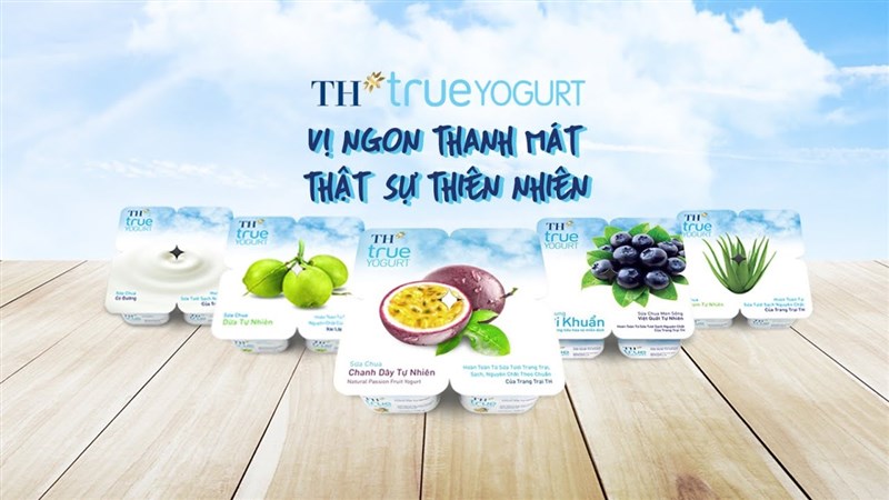 Tổng hợp các loại sữa chua ăn TH True Yogurt bán chạy nhất hiện nay