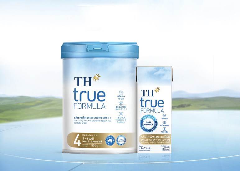 Sữa dinh dưỡng TH True Formula sản phẩm tốt cho não bộ của trẻ
