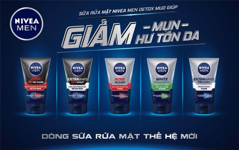 S A R A M T Nivea Men S C M Nh D Nh Ri Ng Cho L N Da Nam T Nh