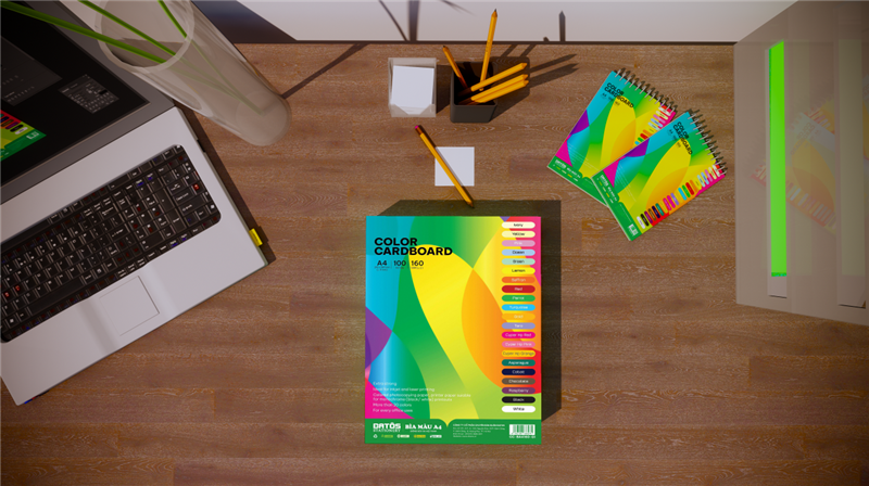 Những ứng dụng đa năng đến bất ngờ của giấy bìa màu