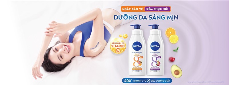 Chăm sóc và bảo vệ làn da với kem dưỡng thể Nivea