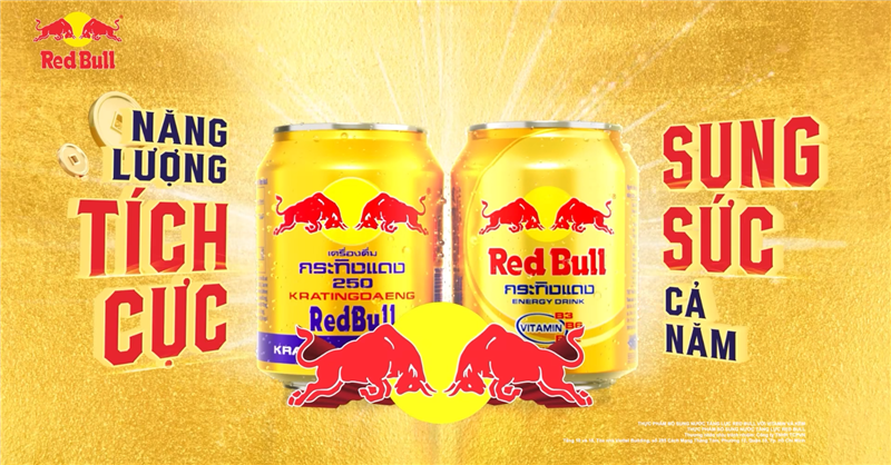 Đánh thức năng lượng cùng nước tăng lực Redbull Zic Thái Lan
