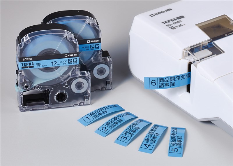 Băng nhãn KingJim - Đánh dấu và phân loại tài liệu dễ dàng