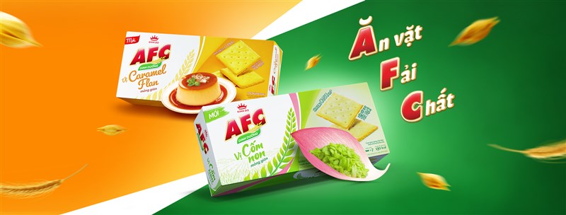 Bánh quy AFC - hương vị thơm ngon cho cả gia đình ngày Tết