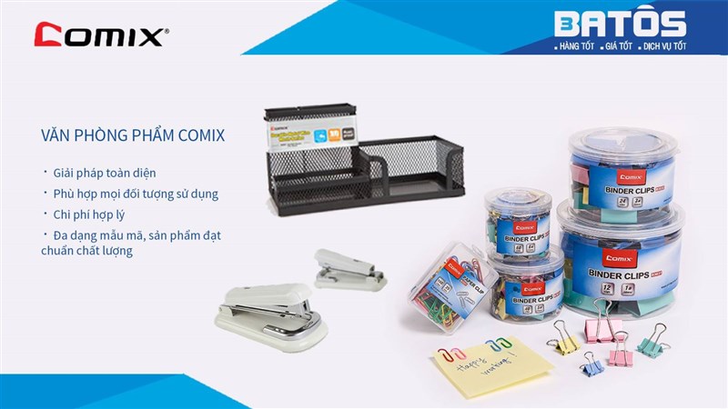 Tìm đại lý phân phối văn phòng phẩm COMIX