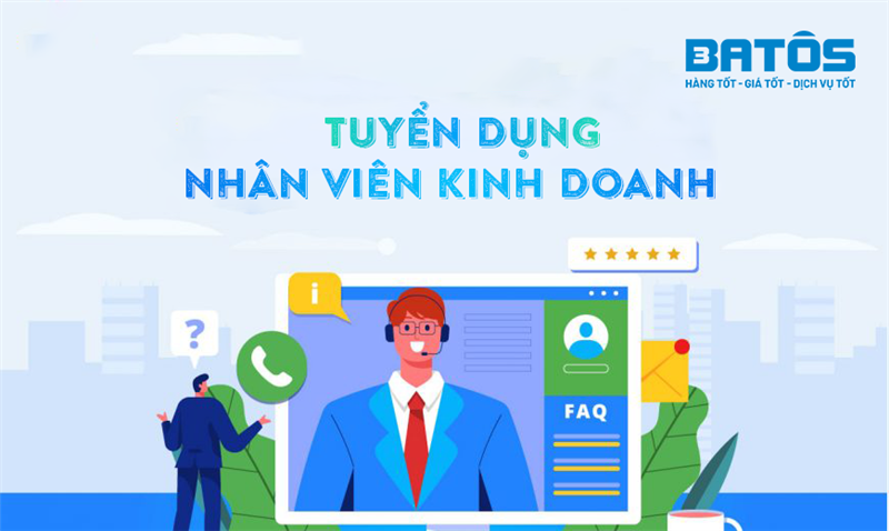 TUYỂN DỤNG NHÂN VIÊN KINH DOANH 