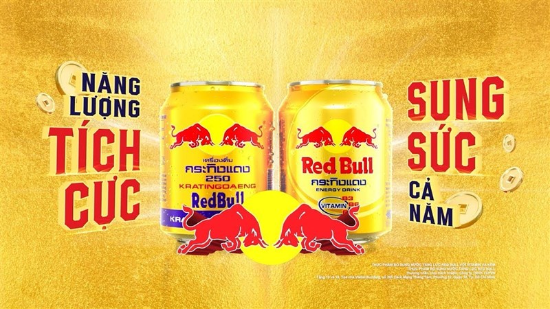 Redbull - Năng lượng tích cực, sung sức cả năm