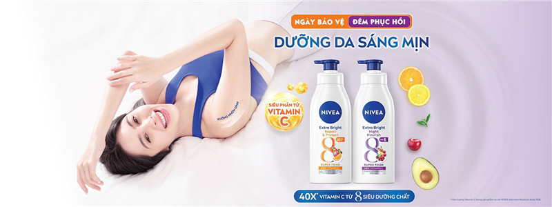Da sáng bật tông, tự tin khoe sắc cùng Nivea