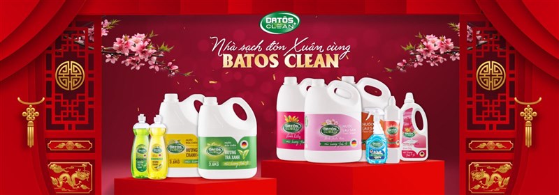 Xua tan bụi bẩn, đón năng lượng mới với nước lau sàn Batos Clean