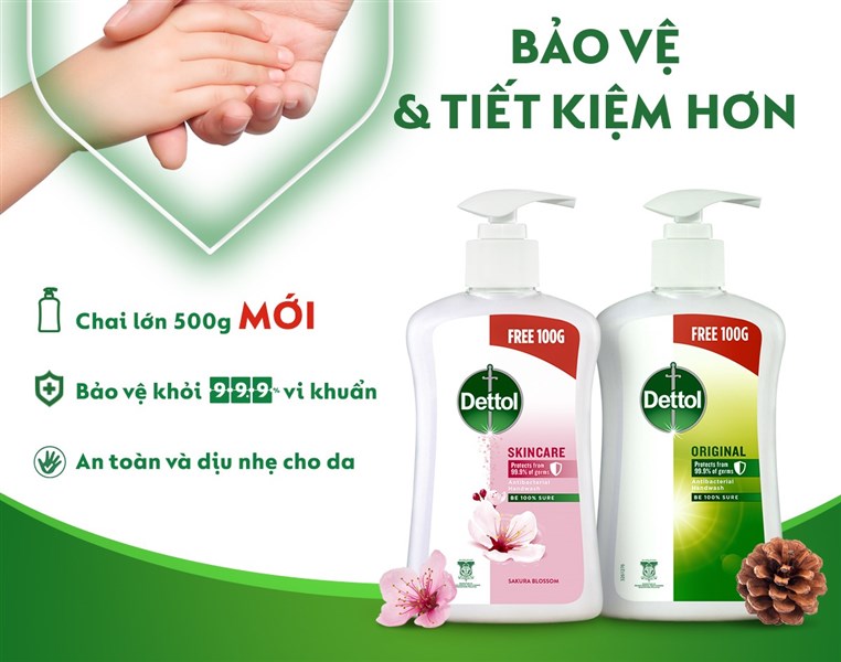 Dettol - Người bạn đồng hành tin cậy trong việc bảo vệ sức khỏe da tay