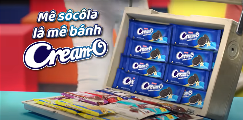 Đắm chìm trong ngọt ngào cùng Bánh quy kem Cream-O