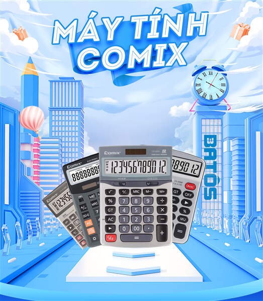 Thiết kế tối giản, hiệu năng tối ưu - Máy tính cầm tay Comix