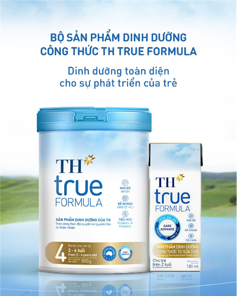 TH true Formula - Hỗ trợ tăng cường đề kháng cho bé