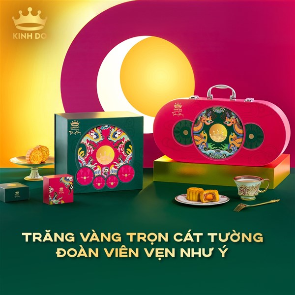 Những mẫu bánh trung thu Kinh Đô mới năm 2024 