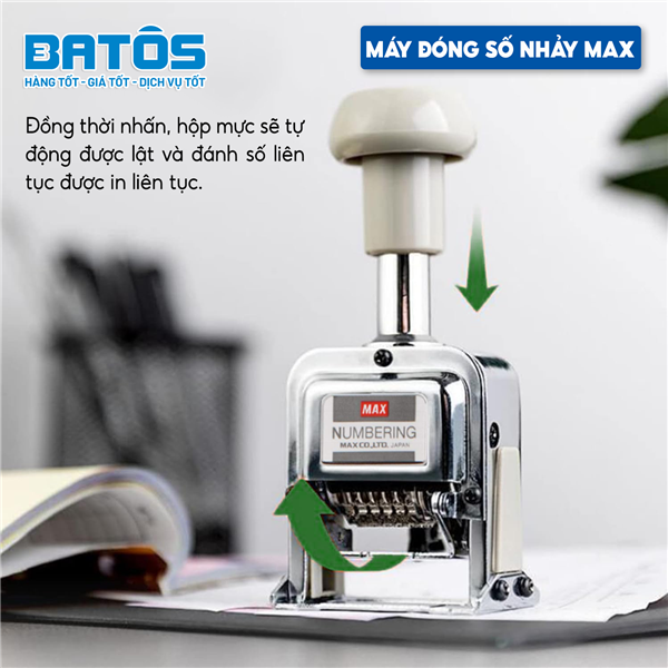 Sự tiện lợi của dấu đóng số nhảy trong quản lý hồ sơ