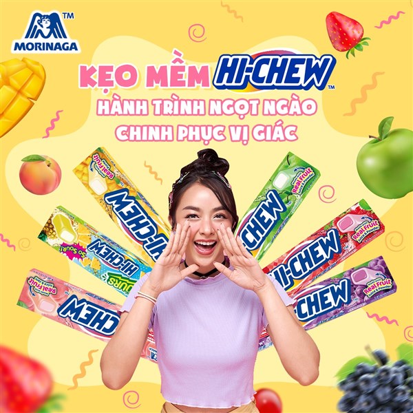 Tổng hợp những loại kẹo mềm Morinaga Hi-Chew ngọt ngào như những giấc mơ