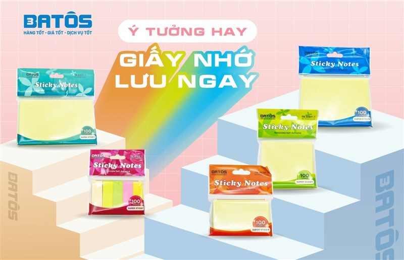 Giấy note là gì? Cách sử dụng các loại giấy note khác nhau hiệu quả