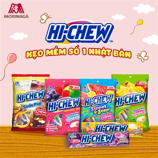 Morinaga Hi-Chew - Ngọt ngào mềm mại trong từng khoảnh khắc Tết