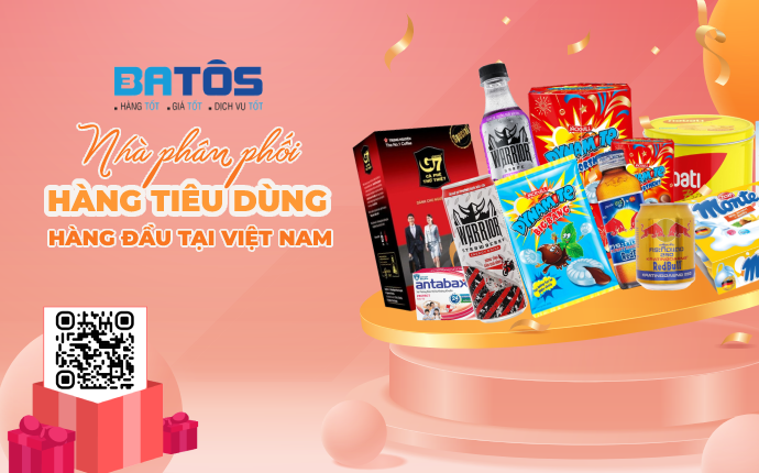 Batos - Địa chỉ phân phối bánh kẹo uy tín, chất lượng dịp tết đến xuân về